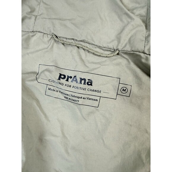 prAna Hellebore Down Puffer Jacket Sage Green RDS 650 Fill Size Medium - Picture 4 of 7